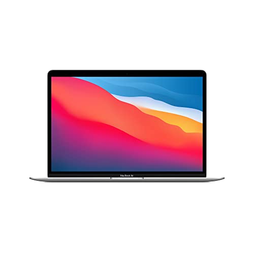 Apple PC Portatile MacBook Air 2020: Chip M1, Display Retina 13', 8GB RAM, 256GB SSD, Tastiera retroilluminata, Videocamera FaceTime HD, Touch ID - Argento