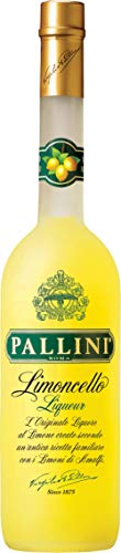 Pallini Limoncello - 1000 ml: nato dall’infusione del pregiato 'Limone Costa D'Amalfi IGP' raccolto a mano a Vietri sul Mare, Amalfi – Senza glutine, pesticidi, OGM – 26% ABV.