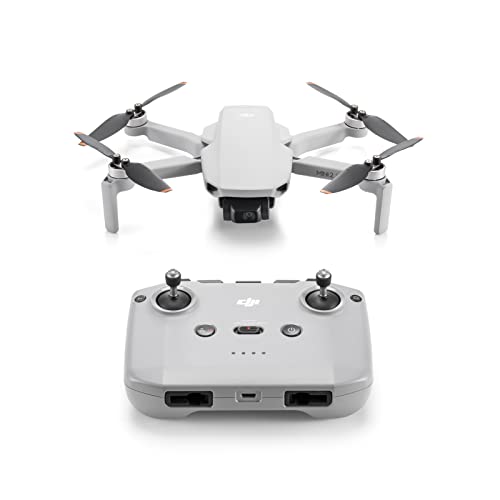 DJI Mini 2 SE, mini drone con fotocamera leggero e pieghevole, video in 2.7K, modalità intelligenti, trasmissione video fino a 10 km, 31 min di volo, meno di 249 g, pratico e intutivo per fotografia