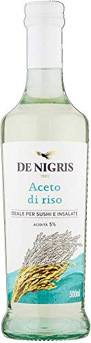 Aceto di Riso | per Sushi e Insalate | De Nigris 1889 | 6 x 500ml
