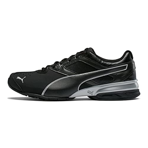 Puma Men Tazon 6 Fm Road Running Shoes, Puma Black-Puma Silver, 44.5 EU