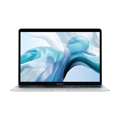 2019 Apple MacBook Air Retina with Intel 1.6 GHz Core i5 Chip (13-inch, 8GB RAM, 128GB SSD Storage) (QWERTY US) - Argento (Ricondizionato)