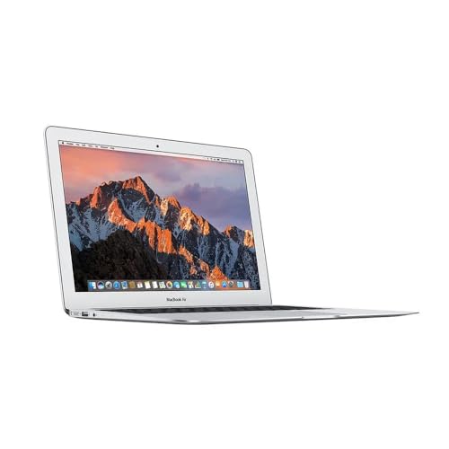 2017 Apple MacBook Air con 1.8GHz Intel Core i5 (13-pollici, 8GB RAM, 128GB SSD di Memoria) (Tastiera QWERTY Italiano) - Argento (Ricondizionato)