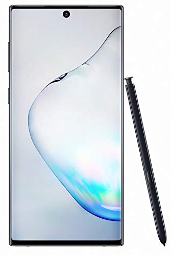 Samsung Galaxy Note10 Smartphone, Display 6.3' Dynamic AMOLED, 256 GB Espandibili, SPen Air Action, RAM 8 GB, Batteria 3.500 mAh, 4G, Dual SIM, Android 9 Pie, Nero (Aura Black)