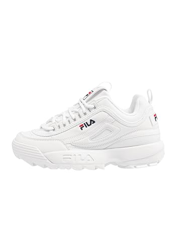 FILA DISRUPTOR wmn, Sneaker Donna, Bianco, 40 EU