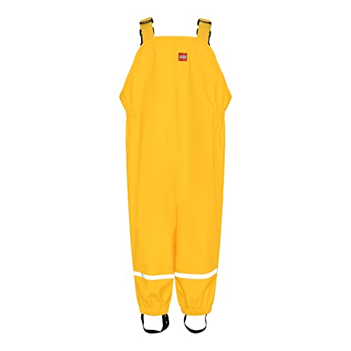 LEGO Wear LEGO duplo Jungen POWER 101 - Regenhose, Pantaloni impermeabili Bimbo 0-24, Gelb (Yellow 225), 92