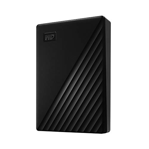 WD 4TB My Passport Portable HDD USB 3.0 with software for device management, backup and password protection - Black - Works with PC, Xbox and PS4