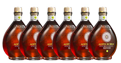 6 bottiglie di Aceto di Mele Due Vittorie Invecchiato in barrique 500ml (3000ml)