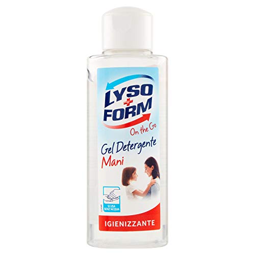 Lysoform On the Go Gel Detergente Igienizzante Mani, 100 ml