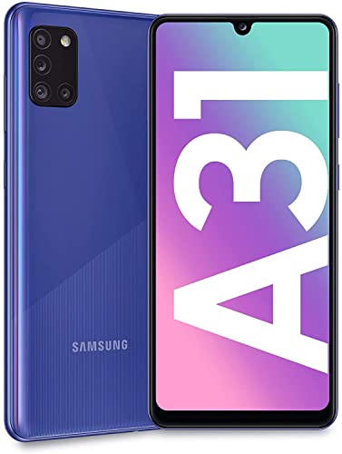 Samsung Galaxy A31, 64GB, Blu (Ricondizionato) Smartphone Originale di fabbrica in esclusiva per il mercato europeo (versione internazionale)