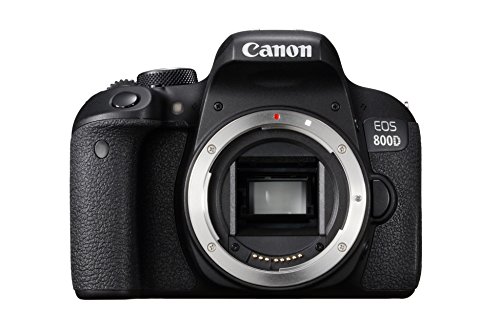 Canon EOS 800D Body Fotocamera Digitale, Nero [Versione EU]