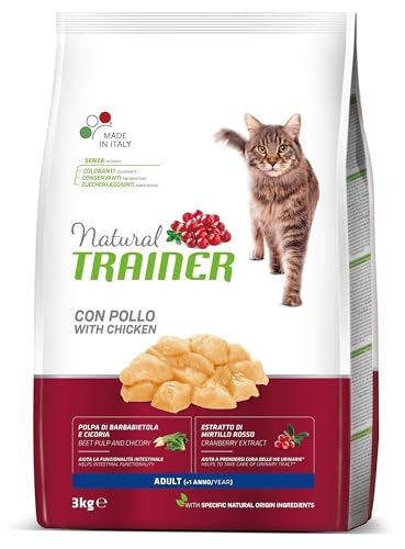 Trainer Natural Cat Adult con Pollo 3 Kg, 3000 Gr