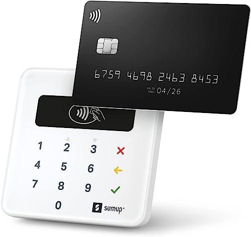 Lettore di carte SamUp Air Dispositivo POS portatile contactless per pagamenti con carta di debito, credito, Apple Pay, Google Pay