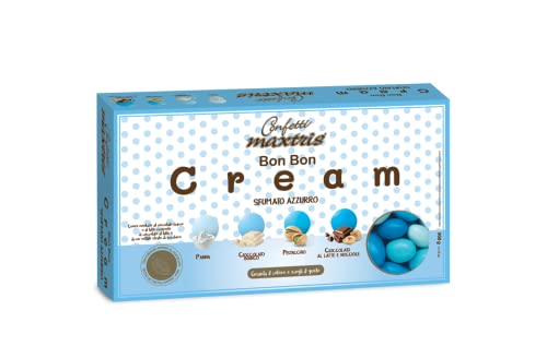 Confetti Maxtris, Bon Bon Cream Sfumato Azzurro, 900 g
