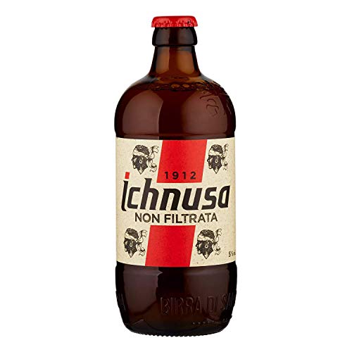 3 bottiglie birra ICHNUSA NON FILTRATA 0,5 L
