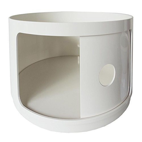 Kartell Componibili Contenitore, ABS, Bianco, 42 x 42 x 38.5 cm