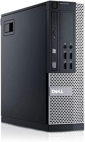 Dell, Pc Desktop Pronto All'Uso, Computer Pc Fisso Intel i5, Ram 16Gb, SSD 480Gb, Pacchetto Office 2021, Windows 11 Pro e Chiavetta WI-Fi (Ricondizionato)