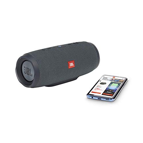 JBL Charge Essential Speaker Bluetooth Portatile, Cassa Altoparlante Waterproof IPX7, Porta USB, Fino a 20h di Autonomia, Grigio