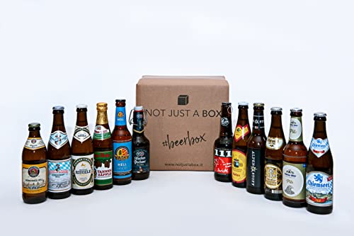 NOT JUST A BOX - Beerbox con 12 Birre Tedesche