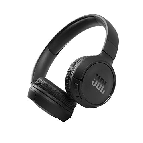JBL Tune 510BT Cuffie On Ear Wireless, Bluetooth 5.0, Pieghevole, Microfono Integrato, Connessione Multipoint e ad Assistente Vocale, fino a 40 Ore di Autonomia e Ricarica Veloce, Nero