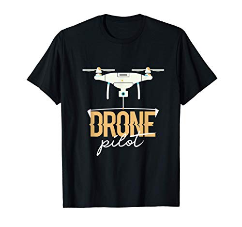 Drone Life I Pilota Drone I Pilota Quadcopter I Droni Maglietta