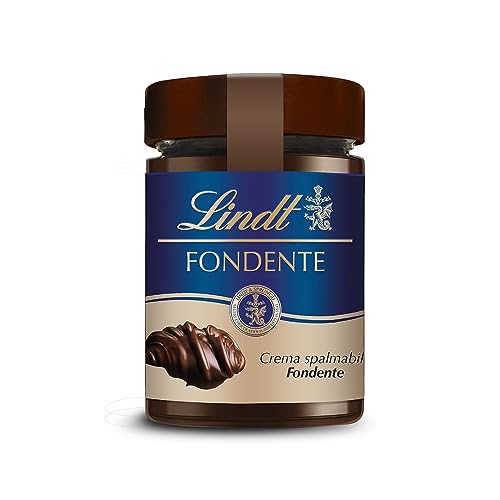 Lindt Crema Fondente, Crema Spalmabile alle Cioccolato Fondente, Formato 330g