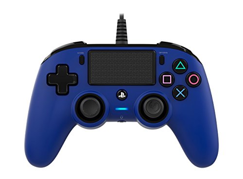 Nacon Compact Controller PS4 Ufficiale Sony PlayStation, Blue