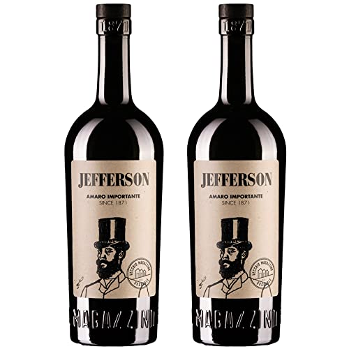 2pz. Jefferson Amaro Importante 70 cl - Migliore Amaro al Mondo 2018