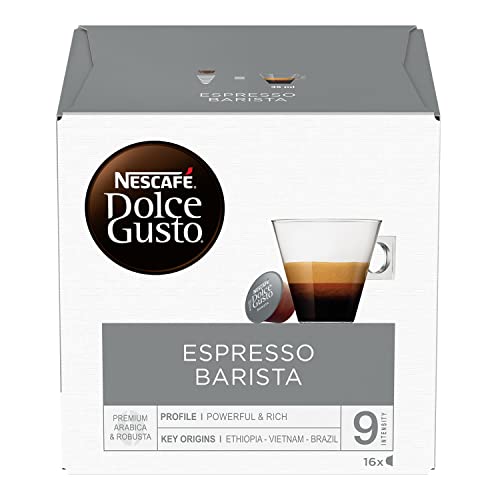 NESCAFÉ DOLCE GUSTO Espresso Barista Caffè, 6 Confezioni da 16 Capsule (96 capsule)