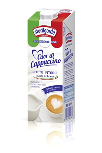 Sterilgarda Latte per Cappuccino Cuor di Cappuccio - Pacco da 10 x 1000 ml