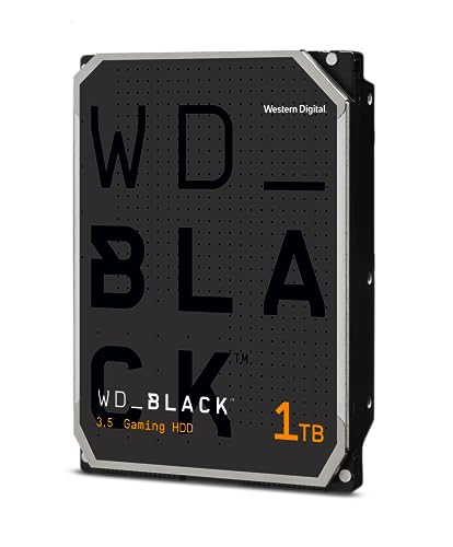 WD_BLACK 1 TB Prestazioni 3,5' Disco rigido interno - Classe 7.200 RPM, SATA 6 Gb/s, cache 64 MB