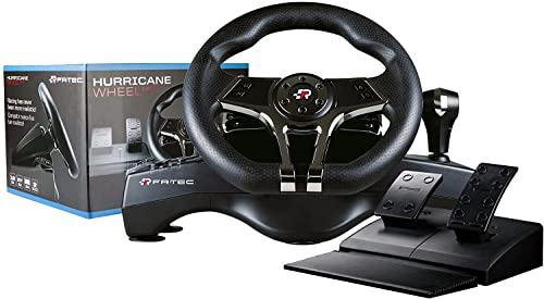 FRTEC - HURRICANE MK II Volante da corsa con pedali (Playstation 4, Playstation 3, Switch e PC)