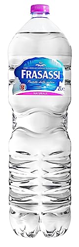 Acqua Naturale Frasassi - 6 bottiglie da 2 litri - Scegli il numero di casse (24 casse x 144 bottiglie)