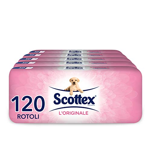 Scottex L'Originale Carta Igienica, 120 Rotoli