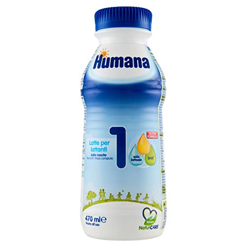 Humana 1 Latte per Lattanti fino al 6 Mese Compiuto, 470ml