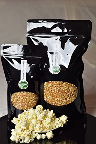 Premium Popcorn Mais Xl 1:46 Popcorn Volume In Sacchetto Richiudibile Ogm Free - 1000 G