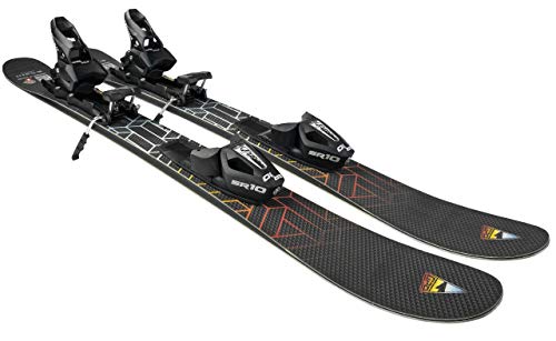GPO Snowblade Hot Stamp, sci corto con attacco di sicurezza Tyrolia-SR-10, lunghezza 99 cm, Big Foot-Sci da uomo e da donna