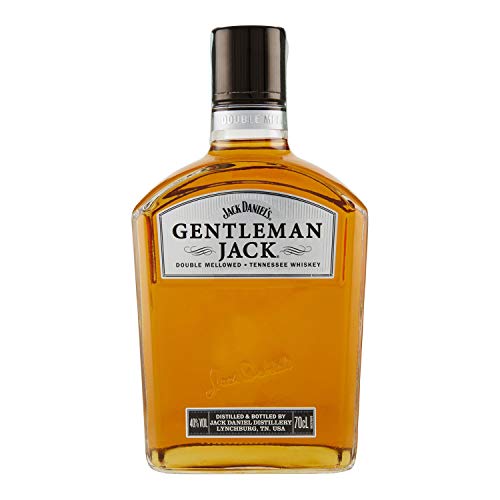Jack Daniel’s Gentleman Jack 70cl con astuccio - Whiskey con doppio filtraggio, gusto bilanciato di quercia. 40% vol.