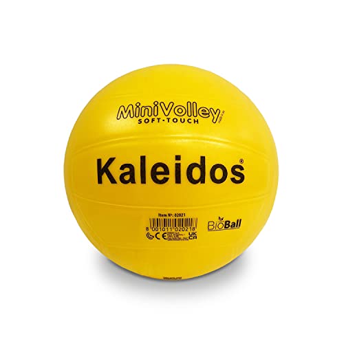 Mondo Sport - Pallone da volley JUNIOR - mini volley size 5-250 g - colore giallo - 02021