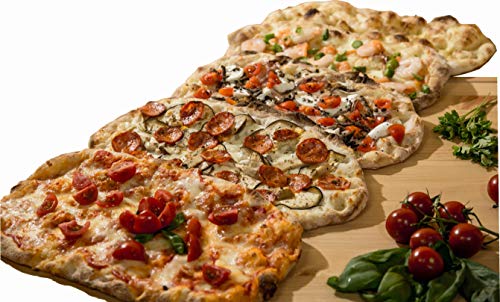 Pizza precotta - Pinsa Romana - Base per pizza - Box da 6 Pizze -Basi Pizza Pizzicata - Pizza Artigianale