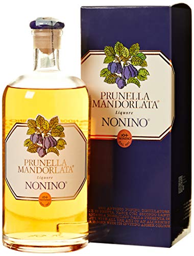 Distillerie Nonino, Prunella Mandorlata Liquore leggero e delicato - bottiglia in vetro da 700 ml