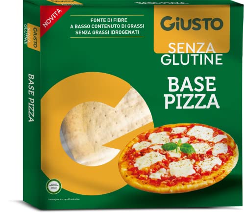 Giusto Base Pizza Senza Glutine, Fondo per Pizza, diametro 30 cm, 290 g