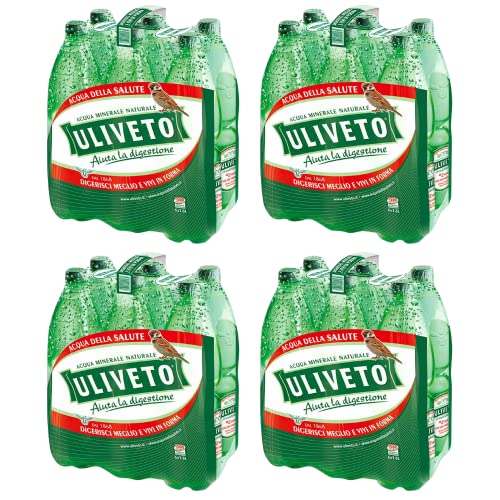 Uliveto Acqua Effervescente 24 Bottiglie da 1.5 Litri