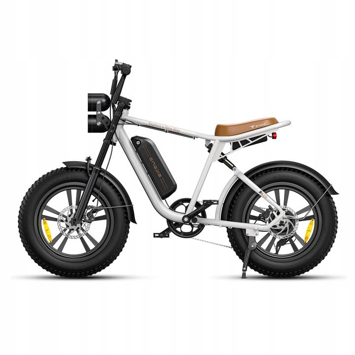 ENGWE M20 Bicicletta Elettrica Uomo, 20' × 4,0' Fat Tire Bici Elettrica da Batteria 48V 13Ah Autonomia di 75 km, Complete Suspension ,7 Velocità Ogni Terreno Ebike MTB & Spiaggia