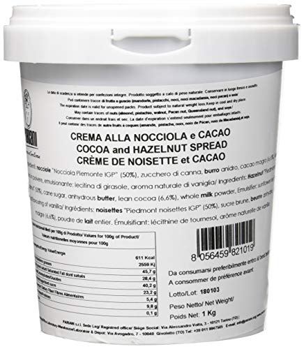 Pariani Crema Spalmabile Nocciole e Cacao - 1000 g