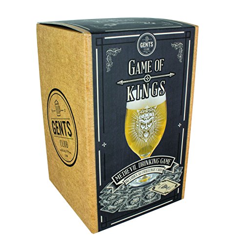 Paladone, Gioco alcolico “Game of Kings”, con Bicchiere da Birra, Multicolore (Versione Inglese)