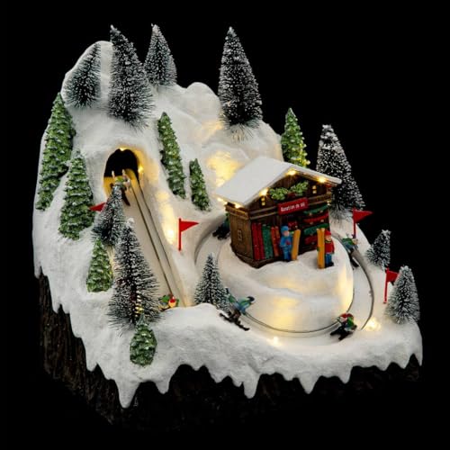 FEERIC LIGHTS & CHRISTMAS - Villaggio di Natale Noleggio Sci 19 LED + Transfo