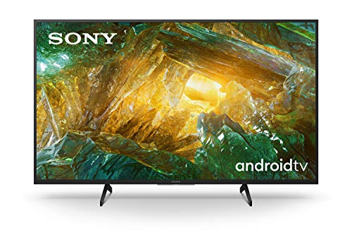 Sony KD43XH8096PBAEP, Android Tv 43 Pollici, Smart Tv 4K Hdr Led Ultra Hd, compatibile con Alexa