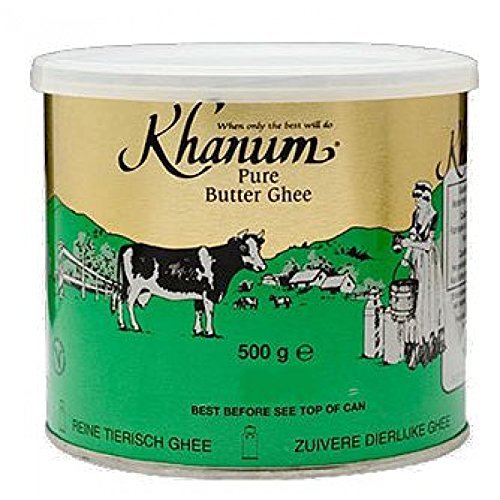 Khanum Pure Butter Ghee Ghi Burro Chiarificato - 500 gr