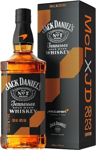 Jack Daniel’s McLaren Edition 70 cl - Special Pack dell’Iconico Old No.7 Tennessee Whiskey con scatola. 40% vol.
